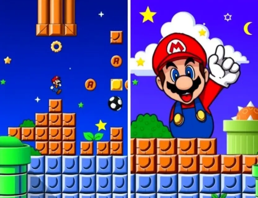 Секретные уровни в игре "Super Mario Bros